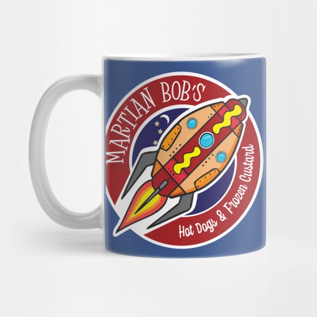 Martian Bob's Hot Dogs & Frozen Custard by BoxDugArt